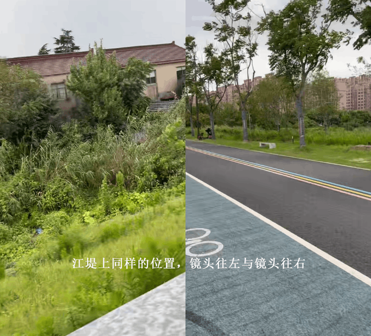 堤坡实拍一